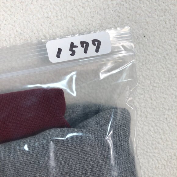 Carhartt‎ Sweater Men's M Gray Red Holbroock Bi-Color Sweatshirt Pullover - Picture 14 of 14